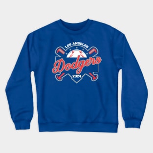 Dodgers Baseball Crewneck Sweatshirt